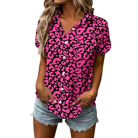 ZHAGHMIN Summer Button Shirts For Women Womens Spring Summer Printed Short Sleeve V Neck Shirt Top Blouse Button Pajama Shirt Women Long Sleeve Plus Size T Shirt Women Thermal Button Shirt
ZHAGHMIN Summer Button Shirts For Women Womens Spring Summer Printed Short Sleeve V Neck Shirt Top Blouse Button Pajama Shirt Women Long Sleeve Plus Size T Shirt Women Thermal Button Shirt