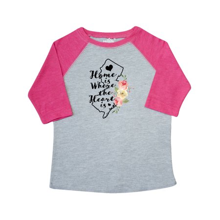 Inktastic New Jersey Home is Where the Heart is with Watercolor Floral Gift Toddler Boy or Toddler Girl T-Shirt
Inktastic New Jersey Home is Where the Heart is with Watercolor Floral Gift Toddler Boy or Toddler Girl T-Shirt
