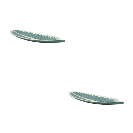 Worgeous 2pcs Leaf Fruit Serving Tray Leaf Trinket Decorative for Kitchen Snack Serving Appetizer Jewelry Trinket Tray
Worgeous 2pcs Leaf Fruit Serving Tray Leaf Trinket Decorative for Kitchen Snack Serving Appetizer Jewelry Trinket Tray
