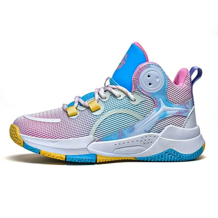 Kid Basketball Shoes Boys Girls Sneakers Comfort Breathable Lightweight High Top Basketball Shoes(Little Kid/Big Kid)
Kid Basketball Shoes Boys Girls Sneakers Comfort Breathable Lightweight High Top Basketball Shoes(Little Kid/Big Kid)