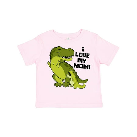 Inktastic I Love My Mom with Baby and Mommy Tyrannosaurus Rex Gift Toddler Boy or Toddler Girl T-Shirt
Inktastic I Love My Mom with Baby and Mommy Tyrannosaurus Rex Gift Toddler Boy or Toddler Girl T-Shirt
