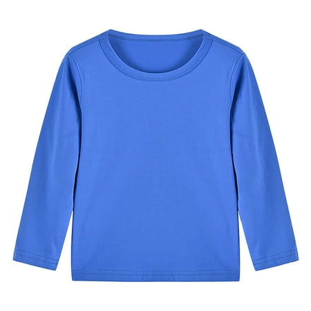 Posijego Toddler Boys Girls Long Sleeve Tees Cotton Tops Round Neck Solid Color T-Shirts Fall Winter Shirts
Posijego Toddler Boys Girls Long Sleeve Tees Cotton Tops Round Neck Solid Color T-Shirts Fall Winter Shirts
