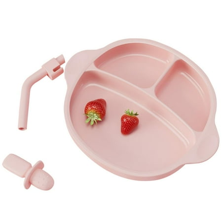 Gecorid Suction Plate for Kids Plates with 3 Compartments Silicone Divided Dinnerware for Toddlers Kids Children Feeding Supplies Dishwasher Safe outgoing
Gecorid Suction Plate for Kids Plates with 3 Compartments Silicone Divided Dinnerware for Toddlers Kids Children Feeding Supplies Dishwasher Safe outgoing