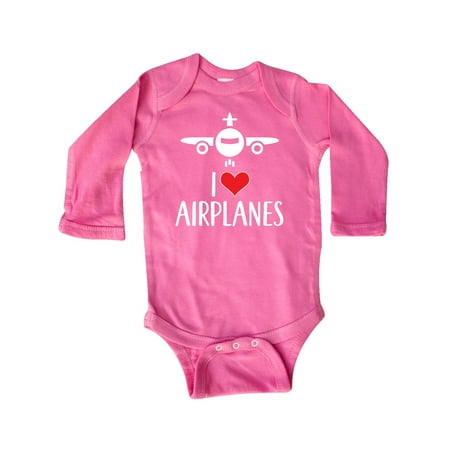 Inktastic Plane I Love Airplanes Gift Baby Boy or Baby Girl Long Sleeve Bodysuit
Inktastic Plane I Love Airplanes Gift Baby Boy or Baby Girl Long Sleeve Bodysuit