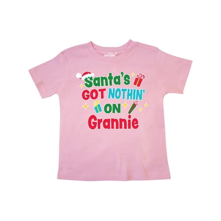 Inktastic Santa s Got Nothin on Grannie with Christmas Presents Gift Toddler Boy or Toddler Girl T-Shirt
Inktastic Santa s Got Nothin on Grannie with Christmas Presents Gift Toddler Boy or Toddler Girl T-Shirt