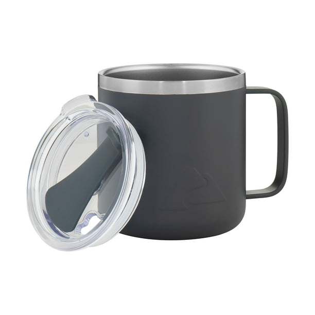 Ozark Trail 12-Ounce Vacuum Insulated Stainless Steel Coffee Mug, 3 Count