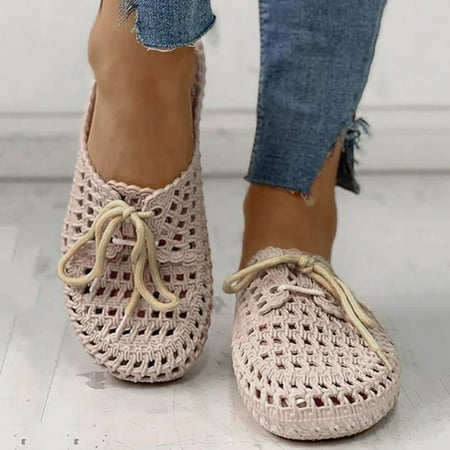 Womens Summers Fashion Flat Slippers Ladies Casual Hollow Out Slip On Shoes Note Please Buy One Or Two Sizes Larger
Womens Summers Fashion Flat Slippers Ladies Casual Hollow Out Slip On Shoes Note Please Buy One Or Two Sizes Larger