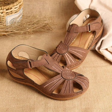 Danhjin Women s Summer Sandals Casual Bohemia Gladiator Wedge Shoes Comfortable Ankle Strap Outdoor Platform Sandals Hollow Out Vintage Mary Jane Casual Sandal Shoes - Summer Savings Clearance
Danhjin Women s Summer Sandals Casual Bohemia Gladiator Wedge Shoes Comfortable Ankle Strap Outdoor Platform Sandals Hollow Out Vintage Mary Jane Casual Sandal Shoes - Summer Savings Clearance