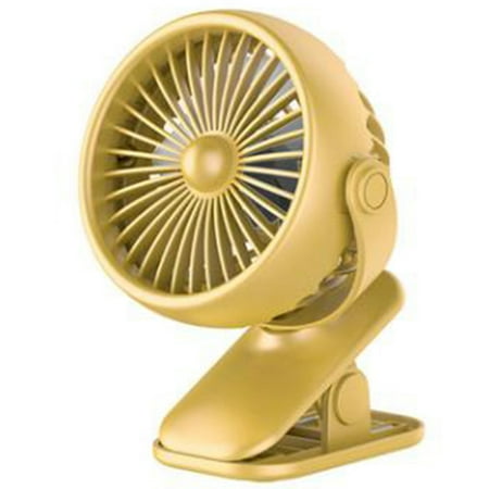 Rechargeable USB Fan Desktop Mini Fan 3 Speed Super Mute Cooler for Office Car Travel Portable Cooling Clip Fans Yellow
Rechargeable USB Fan Desktop Mini Fan 3 Speed Super Mute Cooler for Office Car Travel Portable Cooling Clip Fans Yellow