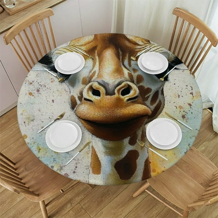Patifu Giraffe Smile Pop Surrealism Round Tablecloth Stain-Resistant Washable for Indoor Outdoor Restaurants Weddings Parties Home Kitchen Holiday Dinner Table Cover 46 -50
Patifu Giraffe Smile Pop Surrealism Round Tablecloth Stain-Resistant Washable for Indoor Outdoor Restaurants Weddings Parties Home Kitchen Holiday Dinner Table Cover 46 -50