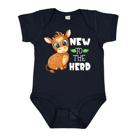 Inktastic New to the Herd Cute Brown Cow with Blue Eyes Gift Baby Boy or Baby Girl Bodysuit
Inktastic New to the Herd Cute Brown Cow with Blue Eyes Gift Baby Boy or Baby Girl Bodysuit