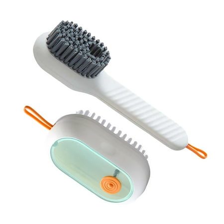 Soap Dispensing Cleaning Brushes Clothes Shoes Washing Brush for Laundry White 2pcs
Soap Dispensing Cleaning Brushes Clothes Shoes Washing Brush for Laundry White 2pcs