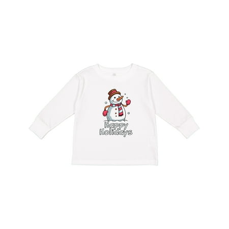 Inktastic Happy Holidays Gift Toddler Boy or Toddler Girl Long Sleeve T-Shirt
Inktastic Happy Holidays Gift Toddler Boy or Toddler Girl Long Sleeve T-Shirt
