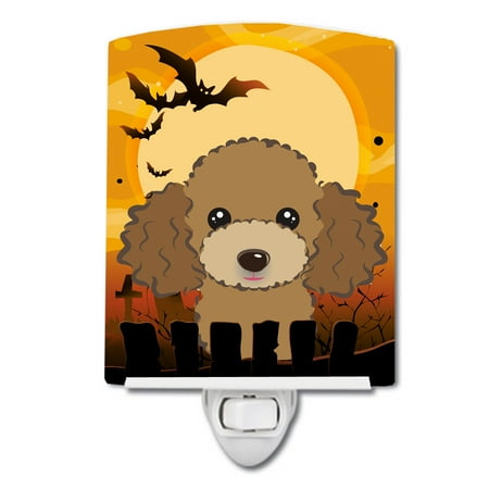 Caroline s Treasures BB1814CNL Halloween Chocolate Brown Poodle Ceramic Night Light 6x4x3 multicolor
Caroline s Treasures BB1814CNL Halloween Chocolate Brown Poodle Ceramic Night Light 6x4x3 multicolor
