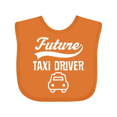 Inktastic Future Taxi Driver Gift Baby Boy or Baby Girl Bib