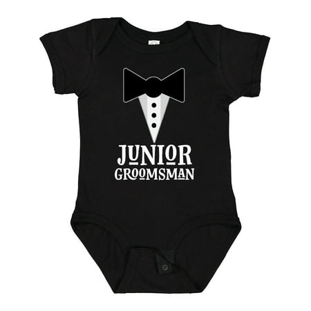 Inktastic Junior Groomsman Boys Wedding Party Mock Tux Gift Baby Boy Bodysuit
Inktastic Junior Groomsman Boys Wedding Party Mock Tux Gift Baby Boy Bodysuit