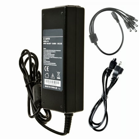 KONKIN BOO Compatible 12V 7A DC Power Supply 4 Port Adapter Splitter Cable Replacement for CCTV Security Camera
KONKIN BOO Compatible 12V 7A DC Power Supply 4 Port Adapter Splitter Cable Replacement for CCTV Security Camera