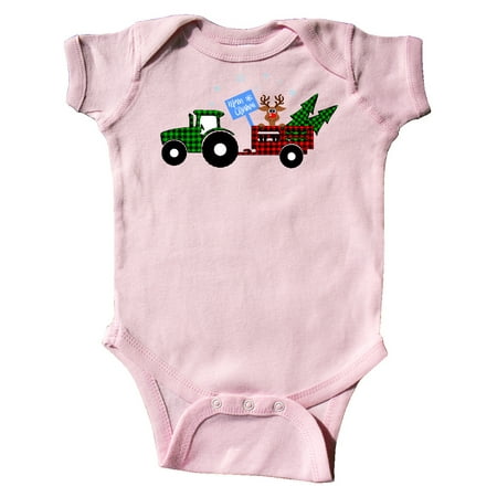 Inktastic Plaid Christmas Tractor With Cute Reindeer Gift Baby Boy or Baby Girl Bodysuit
Inktastic Plaid Christmas Tractor With Cute Reindeer Gift Baby Boy or Baby Girl Bodysuit