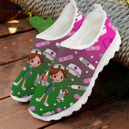Cute Nurse/Doctor/Hospital Pattern Summer Loafers Woman Slip On Flats Sneakers Mesh Nursing Shoes For Women Lightweight Footwear
Cute Nurse/Doctor/Hospital Pattern Summer Loafers Woman Slip On Flats Sneakers Mesh Nursing Shoes For Women Lightweight Footwear