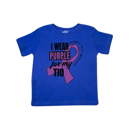 Inktastic Chronic Pain I Wear Purple For My Tio Gift Toddler Boy or Toddler Girl T-Shirt
Inktastic Chronic Pain I Wear Purple For My Tio Gift Toddler Boy or Toddler Girl T-Shirt