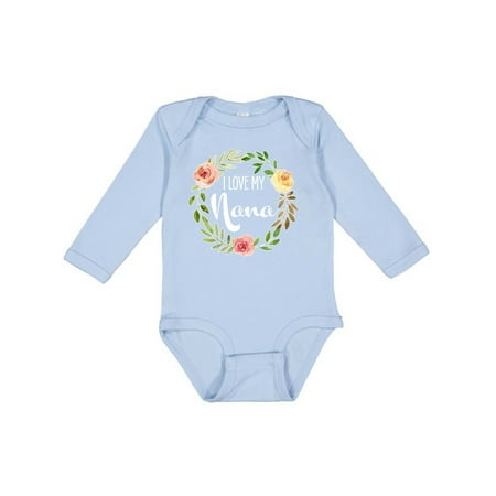 Inktastic I Love My Nana- Flower Circle Gift Baby Boy or Baby Girl Long Sleeve Bodysuit
Inktastic I Love My Nana- Flower Circle Gift Baby Boy or Baby Girl Long Sleeve Bodysuit