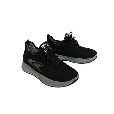 Fangasis Unisex Trainers Round Toe Sneakers Lace Up Casual Sneaker Outdoor Walking Sport Shoe Winter Warm Low Top Shoes Black-Men 9.5
Fangasis Unisex Trainers Round Toe Sneakers Lace Up Casual Sneaker Outdoor Walking Sport Shoe Winter Warm Low Top Shoes Black-Men 9.5
