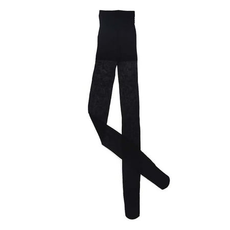 Women s Jacquard Dot Pantyhose Tights Black