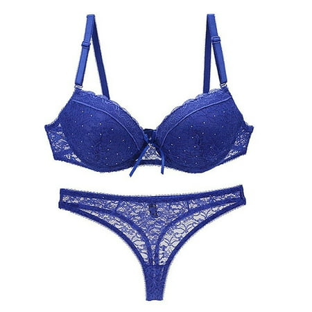 Dtydtpe bras for women Fashionable Drill Decoration Lace Bra Set Ladies Gather Bra Underwear Dark Blue
Dtydtpe bras for women Fashionable Drill Decoration Lace Bra Set Ladies Gather Bra Underwear Dark Blue