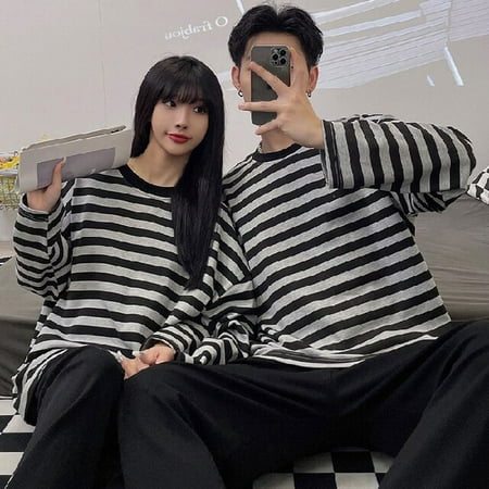 PIKADINGNIS 2PCS Long Sleeve Cotton Couple Pajamas Set Women Sleepwear Family Pijama Stripe Homewear Trousers Women Casual Men Pyjamas
PIKADINGNIS 2PCS Long Sleeve Cotton Couple Pajamas Set Women Sleepwear Family Pijama Stripe Homewear Trousers Women Casual Men Pyjamas