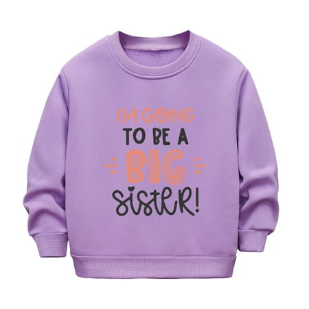 Gunia Cute Tops For Girls Solid Color Autumn Winter Long Sleeve Casual Thick Warm Crewneck Kids Sweatshirts Trendy 5-6 Years
Gunia Cute Tops For Girls Solid Color Autumn Winter Long Sleeve Casual Thick Warm Crewneck Kids Sweatshirts Trendy 5-6 Years