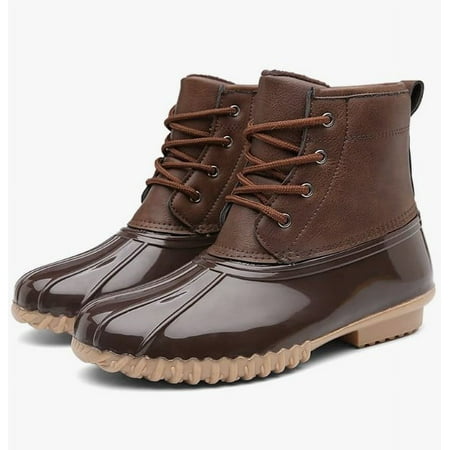 Women s Winter Duck Boots Waterproof Snow Boots with Lace Up Anti-Slip Shell Insulated Rain Boots
Women s Winter Duck Boots Waterproof Snow Boots with Lace Up Anti-Slip Shell Insulated Rain Boots
