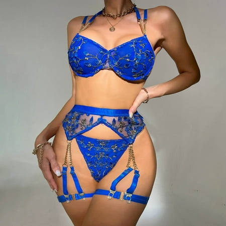 Uorcsa Midnight Fashion Lace V Neck Underwear Erotic Women Temptation Lingerie Sets Blue
Uorcsa Midnight Fashion Lace V Neck Underwear Erotic Women Temptation Lingerie Sets Blue