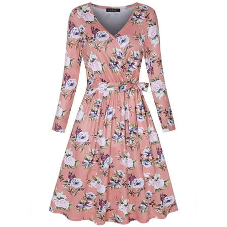 Women s Summer Dress Women V Neck Long Sleeve Corset Waist And Slim Figure Print Dress
Women s Summer Dress Women V Neck Long Sleeve Corset Waist And Slim Figure Print Dress