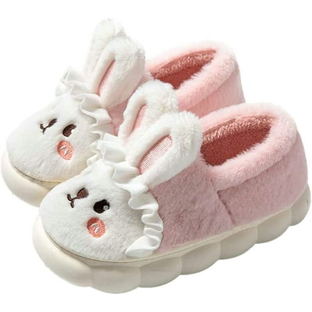 PIKADINGNIS Cute Rabbit Fluffy House Slippers for Women Girls Warm Soft Heel Cover Kawaii House Shoes Indoor Outdoor
PIKADINGNIS Cute Rabbit Fluffy House Slippers for Women Girls Warm Soft Heel Cover Kawaii House Shoes Indoor Outdoor