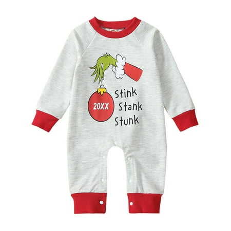 Toddler Baby Girls Boys Sweatshirt Rompers Christmas Elf Print Jumpsuit for Newborn Infant Cute Clothes
Toddler Baby Girls Boys Sweatshirt Rompers Christmas Elf Print Jumpsuit for Newborn Infant Cute Clothes