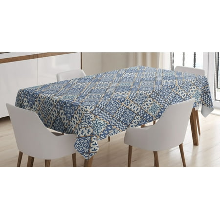 Moroccan Tablecloth Squares and Rectangles Oriental Compositions Floral Arrangement Geometric Rectangular Table Cover for Dining Room Kitchen 60 X 84 Inches Blue Orange White by Ambesonne
Moroccan Tablecloth Squares and Rectangles Oriental Compositions Floral Arrangement Geometric Rectangular Table Cover for Dining Room Kitchen 60 X 84 Inches Blue Orange White by Ambesonne