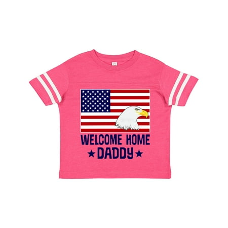 Inktastic Military Homecoming Welcome Home Daddy Gift Toddler Boy or Toddler Girl T-Shirt
Inktastic Military Homecoming Welcome Home Daddy Gift Toddler Boy or Toddler Girl T-Shirt