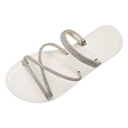 Fandiiiii 11 Wide Sandals for Women Women Sandals Fashion New Pattern Water Diamond Decoration Flat Bottom Open Toe Breathable And Comfortable Summer Beach Casual Shoes
Fandiiiii 11 Wide Sandals for Women Women Sandals Fashion New Pattern Water Diamond Decoration Flat Bottom Open Toe Breathable And Comfortable Summer Beach Casual Shoes