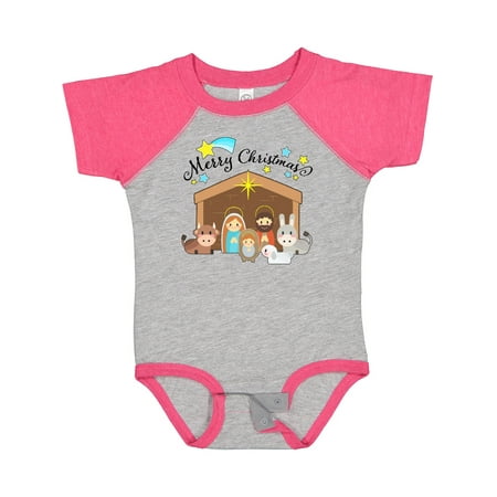 Inktastic Merry Christmas Cute Nativity Scene Gift Baby Boy or Baby Girl Bodysuit
Inktastic Merry Christmas Cute Nativity Scene Gift Baby Boy or Baby Girl Bodysuit
