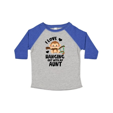 Inktastic Monkey I Love Hanging out with My Aunt Gift Toddler Boy or Toddler Girl T-Shirt
Inktastic Monkey I Love Hanging out with My Aunt Gift Toddler Boy or Toddler Girl T-Shirt
