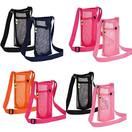 Water Bottle Holder|Nylon Mesh Water Bottle Carrier|Water Bottle Sling with Adjustable Shoulder Strap for Outdoor Walking Hiking
Water Bottle Holder|Nylon Mesh Water Bottle Carrier|Water Bottle Sling with Adjustable Shoulder Strap for Outdoor Walking Hiking