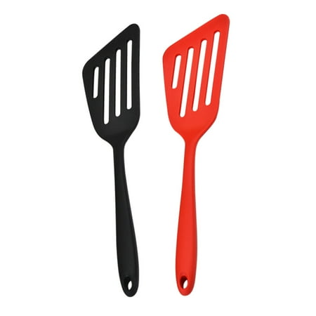 HOMEMAXS 2pcs Silicone Frying Spatulas Oblique Leaking Frying Spatulas Kitchen Supplies
HOMEMAXS 2pcs Silicone Frying Spatulas Oblique Leaking Frying Spatulas Kitchen Supplies
