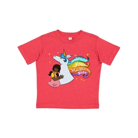 Inktastic Embrace Your Magical Side Girl Hugging A Unicorn Gift Toddler Boy or Toddler Girl T-Shirt
Inktastic Embrace Your Magical Side Girl Hugging A Unicorn Gift Toddler Boy or Toddler Girl T-Shirt