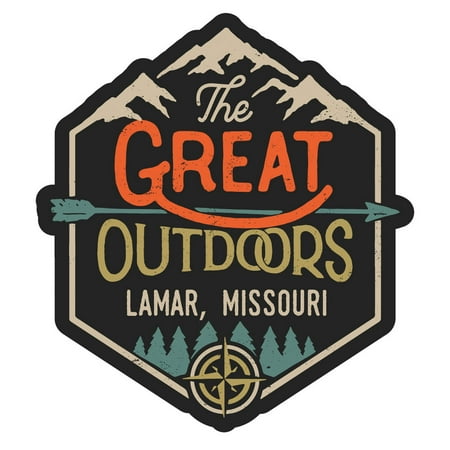 Lamar Missouri The Great Outdoors Design 2-Inch Fridge Magnet