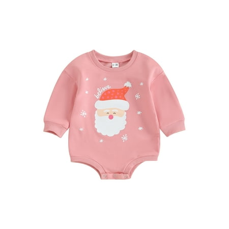 Acuteok Baby Girls Boys Christmas Clothes Sweatshirts Rompers Letter Santa Snowflake Print Crew Neck Long Sleeve Toddler Fall Bodysuits
Acuteok Baby Girls Boys Christmas Clothes Sweatshirts Rompers Letter Santa Snowflake Print Crew Neck Long Sleeve Toddler Fall Bodysuits