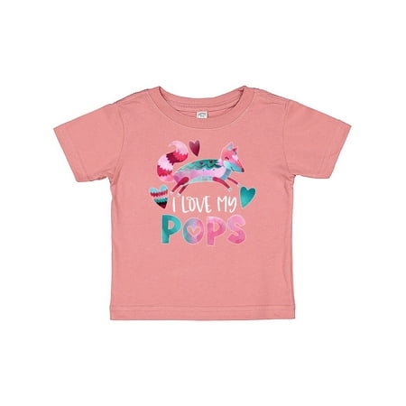 Inktastic I Love My Pops Pink and Blue Fox with Hearts Gift Baby Boy or Baby Girl T-Shirt
Inktastic I Love My Pops Pink and Blue Fox with Hearts Gift Baby Boy or Baby Girl T-Shirt