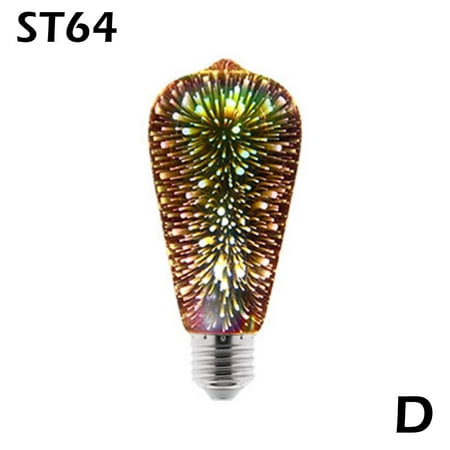 E27 Holder 3D Fireworks Bulb Screw connector Party Decoration-Chritstmas R09C T5L3
E27 Holder 3D Fireworks Bulb Screw connector Party Decoration-Chritstmas R09C T5L3