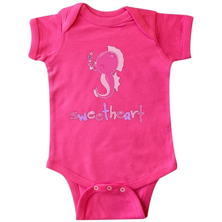 Inktastic Sweetheart- seahorse Gift Baby Boy or Baby Girl Bodysuit