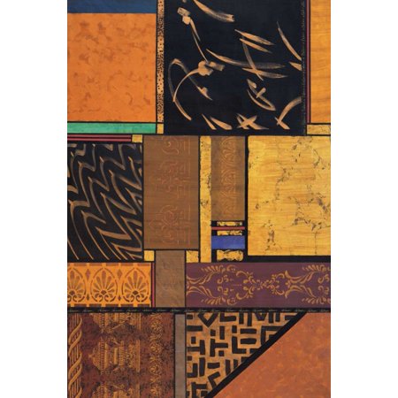 Continental Drift IV Stretched Canvas - Michael Palmer (24 x 36)