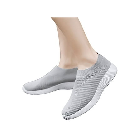 Frontwalk Womens Sneakers Mesh Flats Slip On Walking Shoes Sports Comfort Sock Sneaker Women Knit Upper Gray 7.5
Frontwalk Womens Sneakers Mesh Flats Slip On Walking Shoes Sports Comfort Sock Sneaker Women Knit Upper Gray 7.5